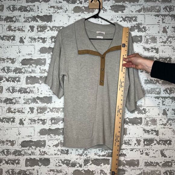 Peter Millar | women cashmere silk blend collared knit top - Picture 6 of 10